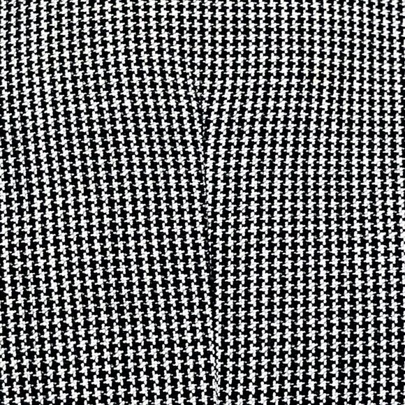 Johnny Carson Vtg Sport Coat Rare Double Breast 42 44 Houndstooth Black Gray 70s - Picture 3 of 16